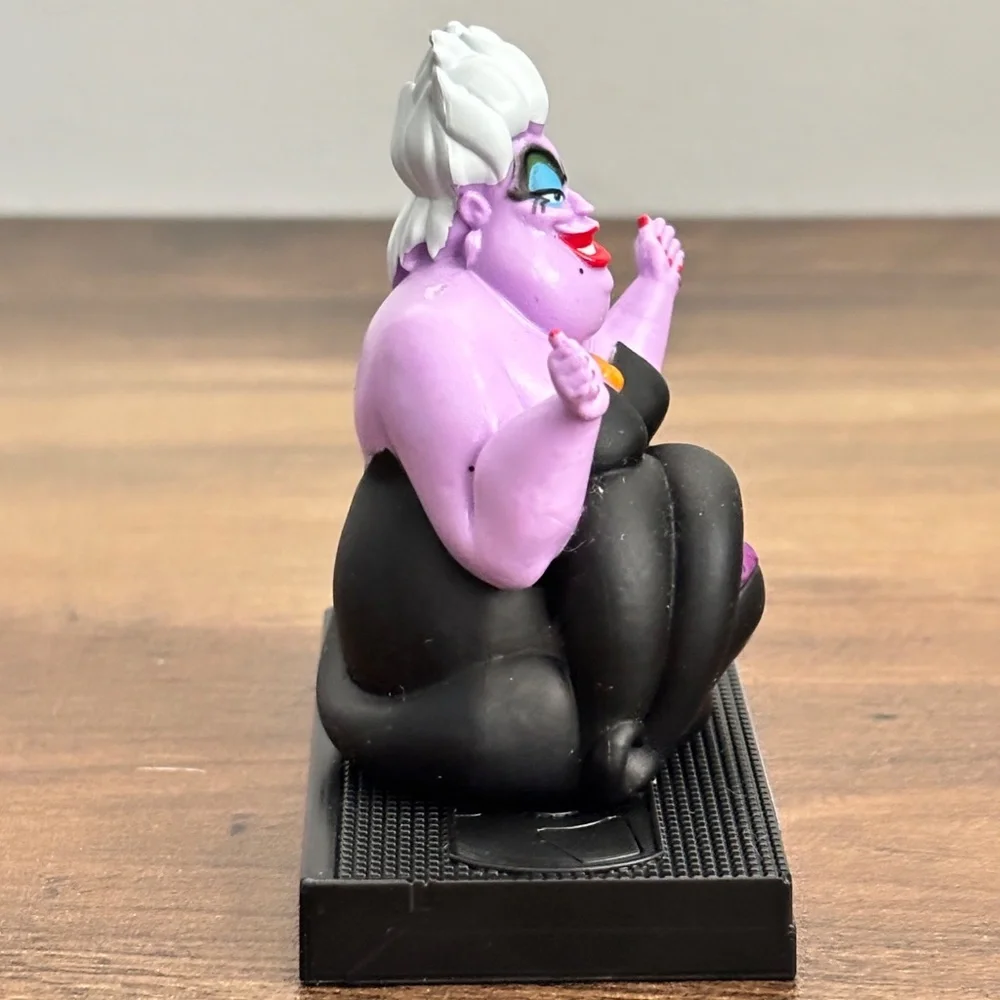 Disney Movie Character The Little Mermaid URSULA Collectible Figure Toy VHS Box